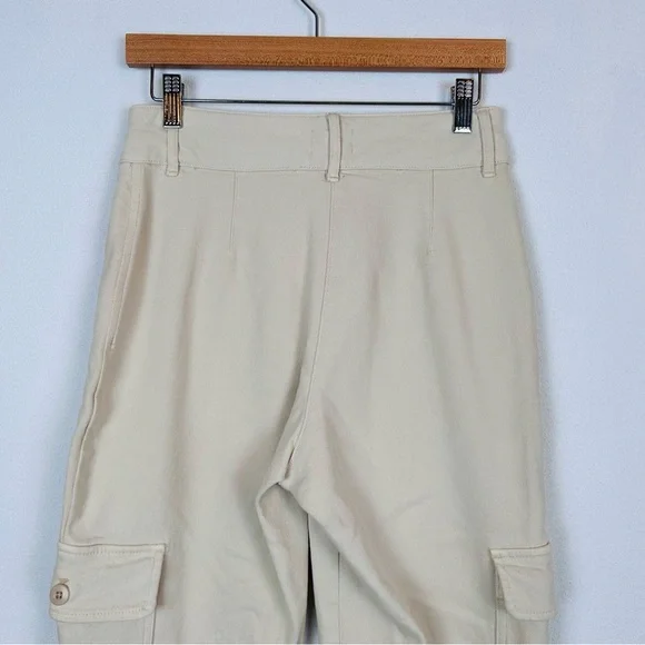 Aritzia Wilfred Free Modern Cargo Pant Gd Birch Light Tan 2 - Picture 7 of 14